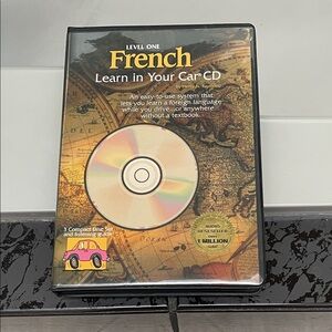 Learn French in Your Car CD - Black Case